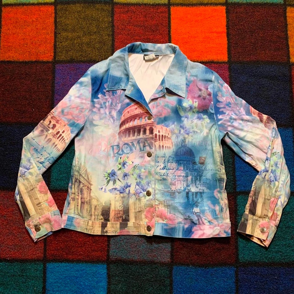 Vintage 90s Rome Blouse